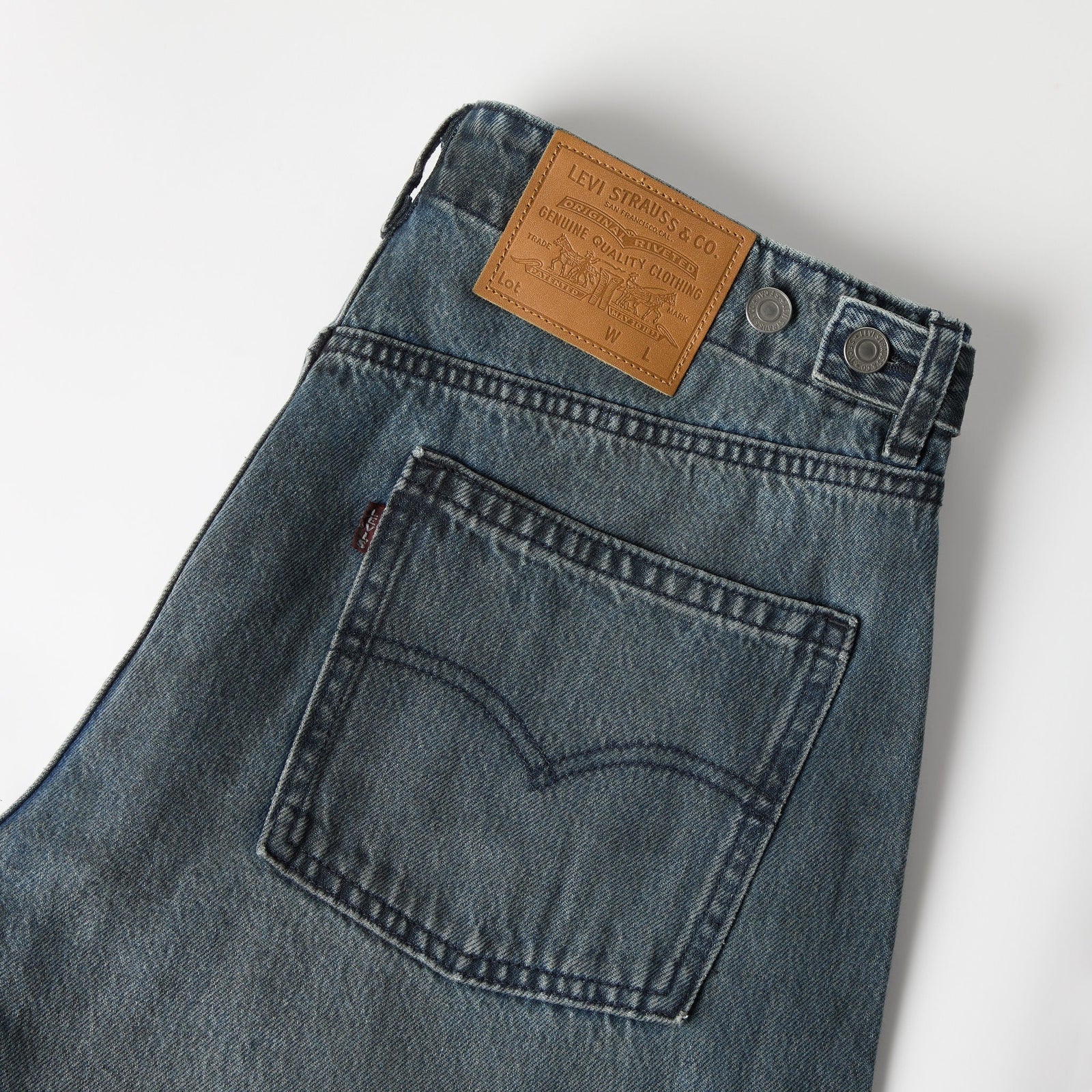 levi's® men's baggy barrel jeans 0057O00102832 Dark Wash – Levi's Hong Kong