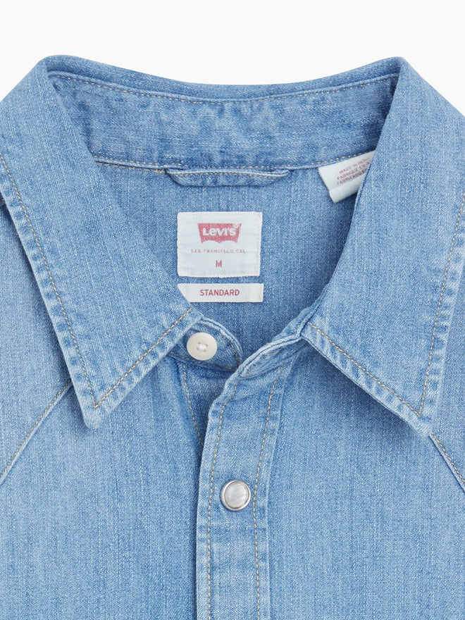 levi's® 男子西式牛仔襯衫 857440047S- Indigo Stonewash  – Levi's 香港