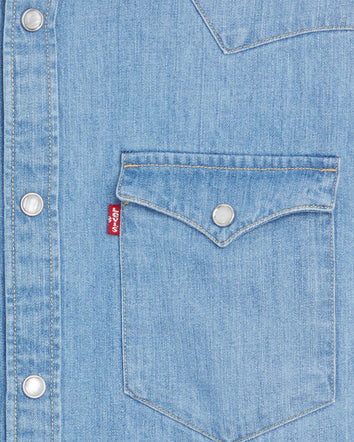 levi's® 男子西式牛仔襯衫 857440047S- Indigo Stonewash  – Levi's 香港