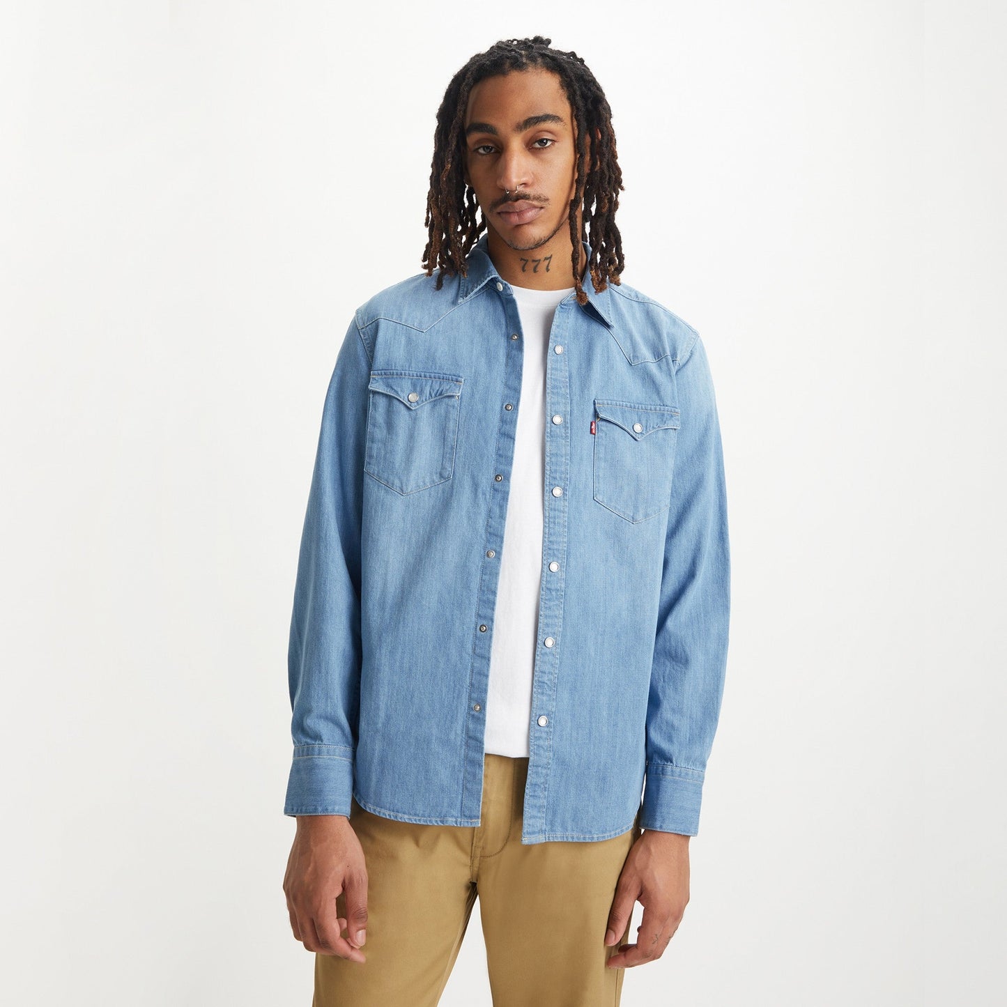 Levi's® 男子西式牛仔襯衫