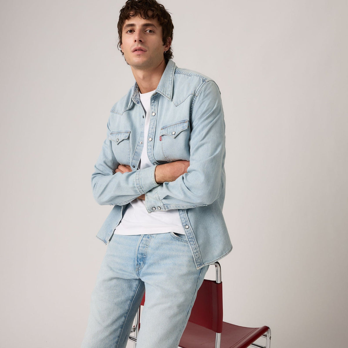 Levi's® Barstow 標準版型西部襯衫 | 男裝  