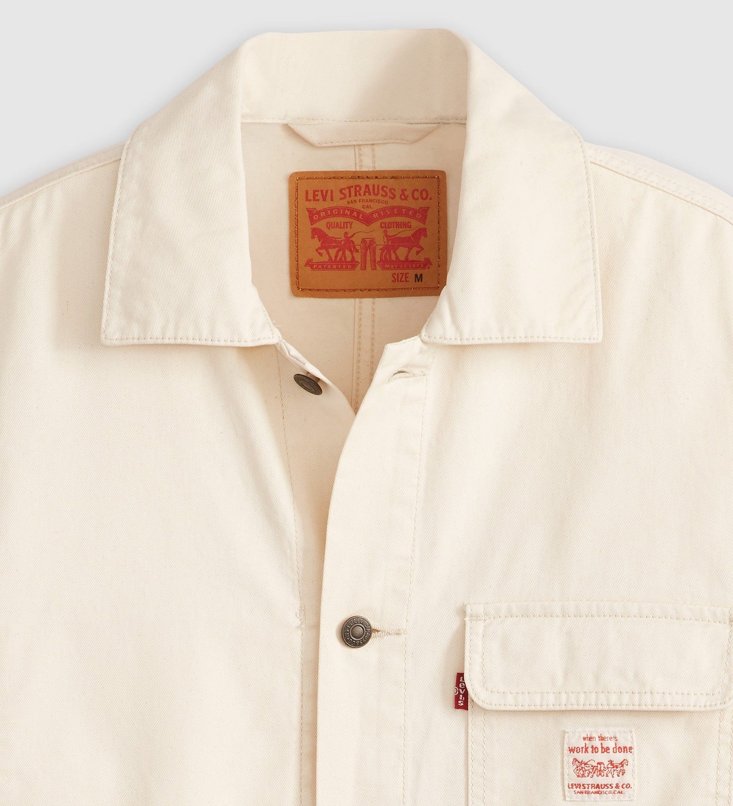 levi's® men's broadway engineer coat A07440007S- Natural Pacific Breeze – Levi's Hong Kong