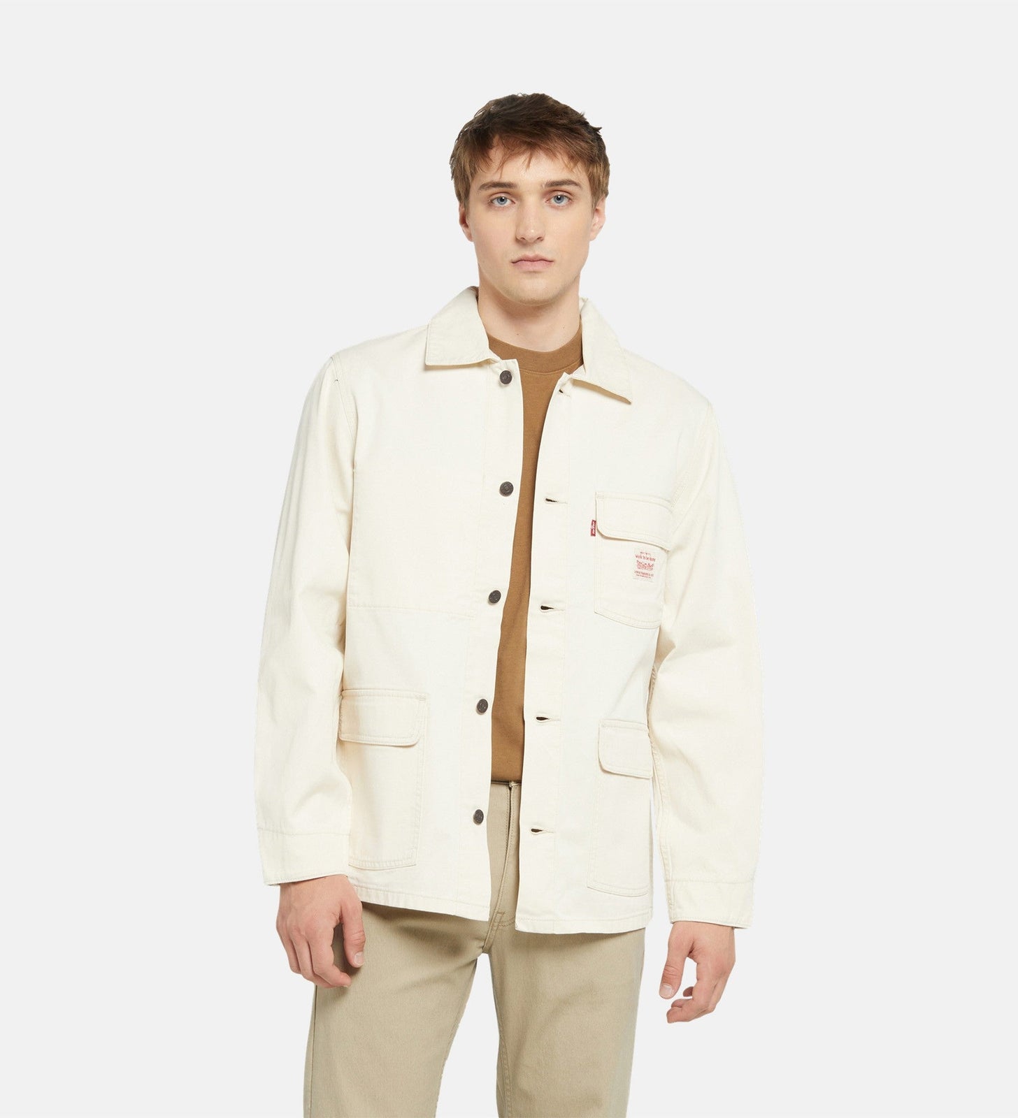 levi's® men's broadway engineer coat A07440007S- Natural Pacific Breeze – Levi's Hong Kong