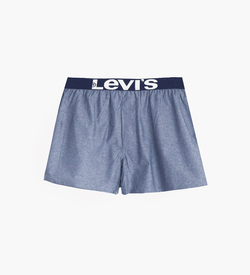 levi's® 男士 有機棉 boxer 內褲 876200020S- Blue – Levi's 香港