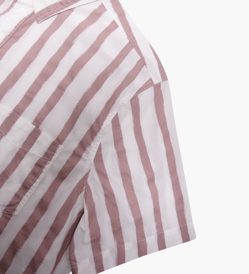 levi's® men's denim short sleeve standard fit sunset 1 pocket shirt 866240023XS- Rio Stripe Woodrose – Levi's Hong Kong