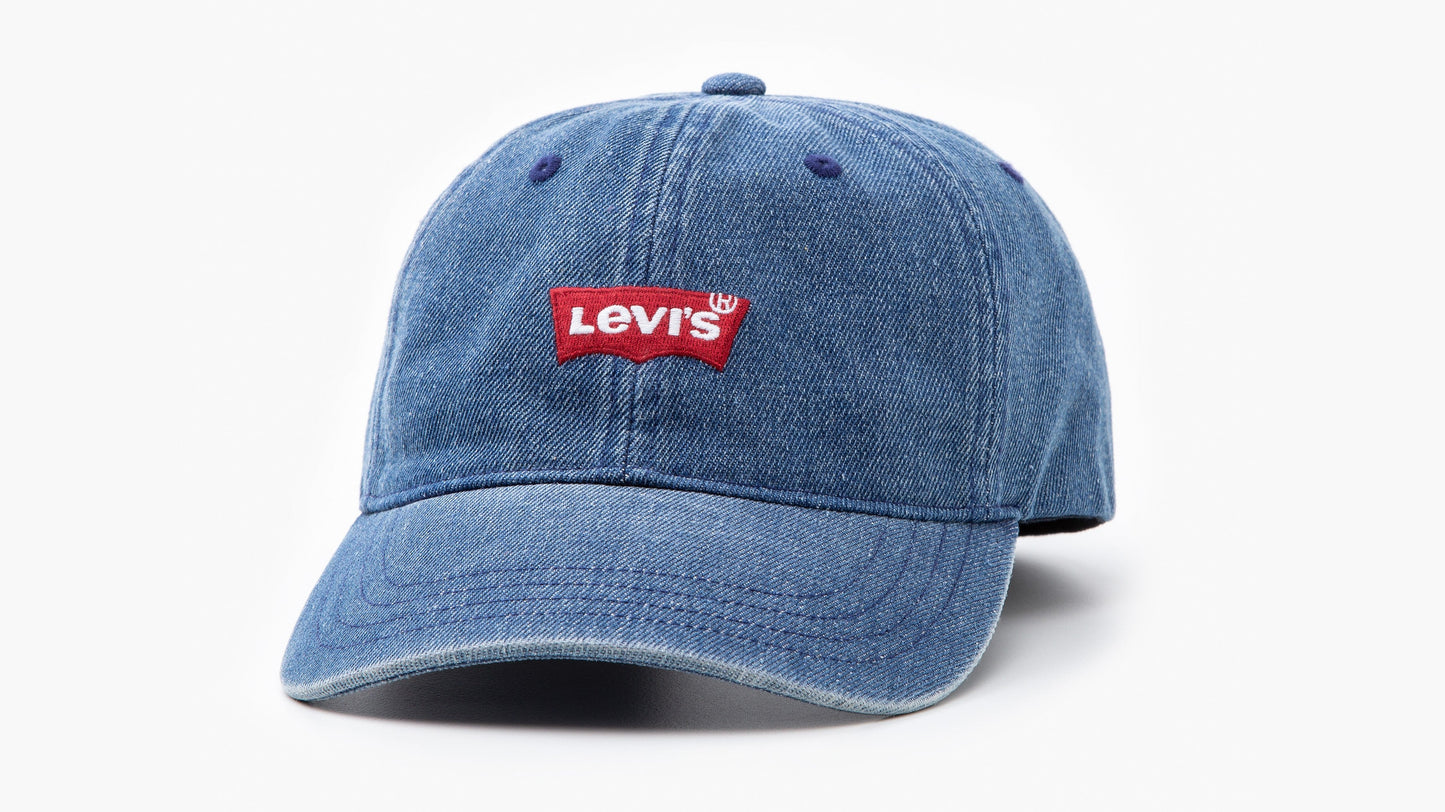 Levi's®  Batwing Logo標誌深藍色Flex Fit 棒球帽 | 男裝