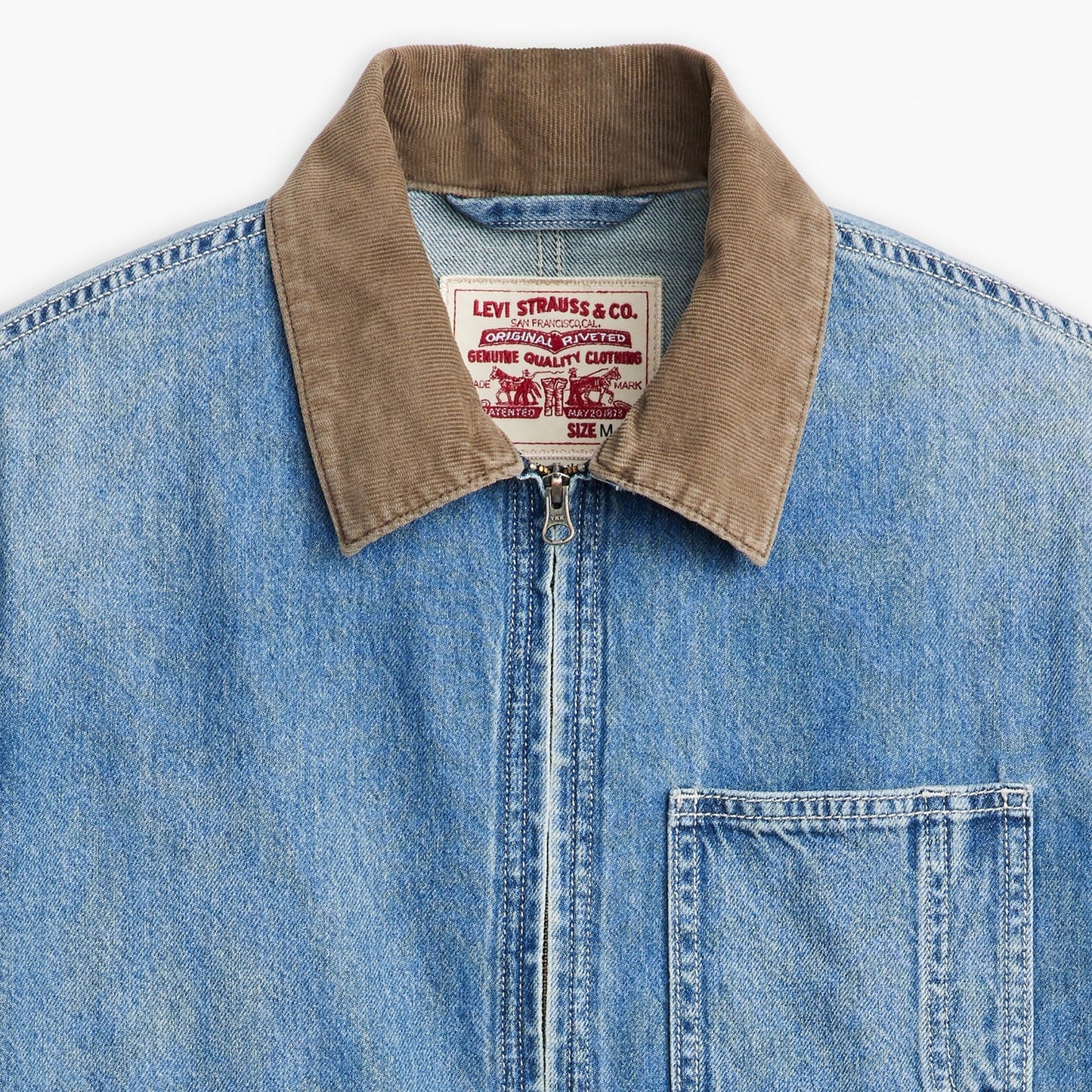 Levi's® Men's Full-Zip Mechanics Trucker Jacker