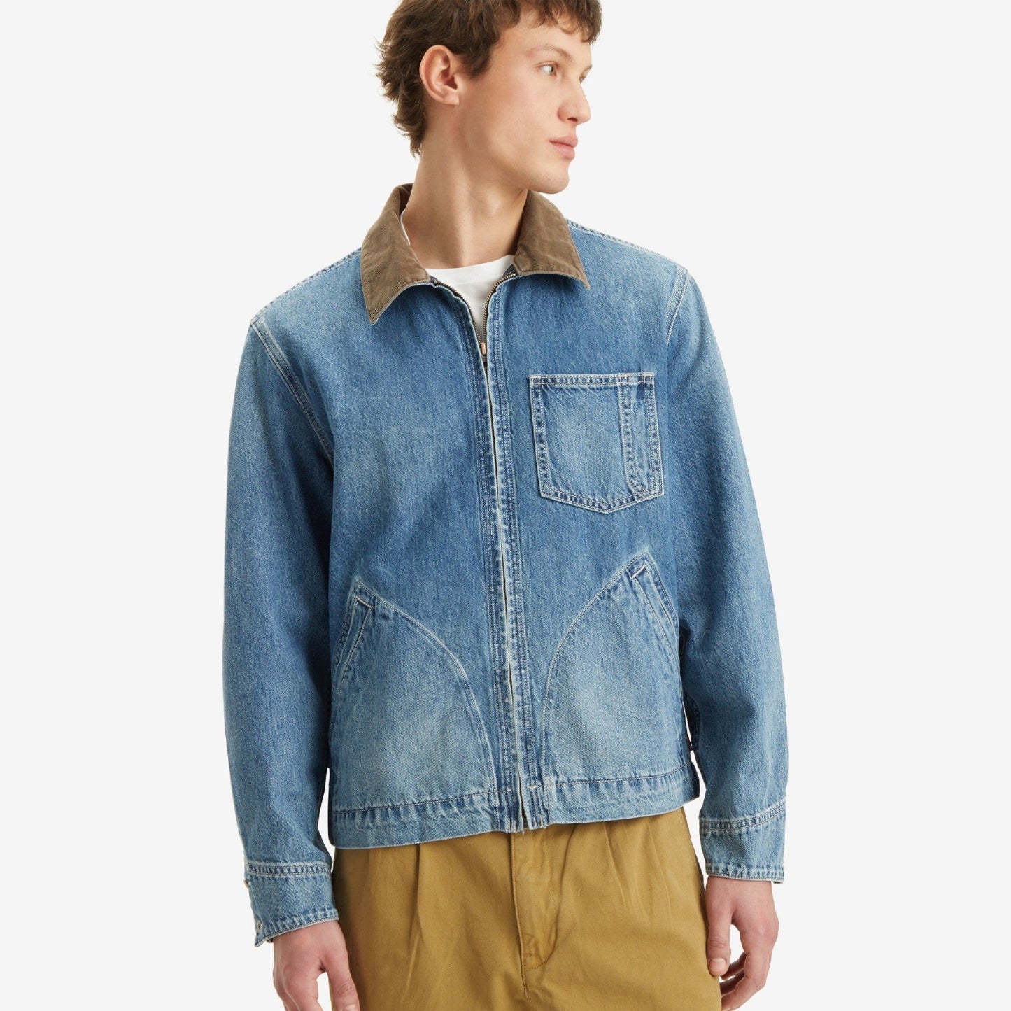 Levi's® Men's Full-Zip Mechanics Trucker Jacker