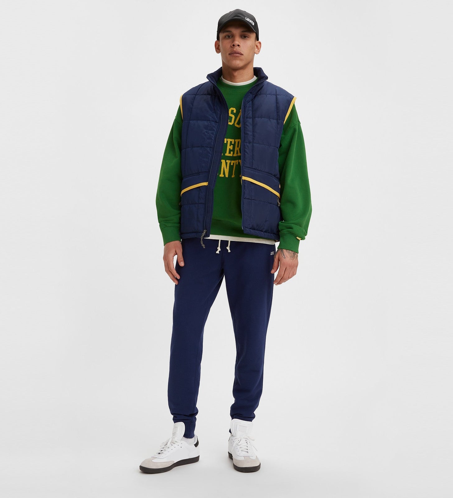 levi's® men's gold tab jogger A37830001XL- Medieval Blue – Levi's Hong Kong