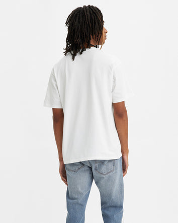 levi's® 印花復古版型t-shirt | 男裝 873730079S- Surreal Clock Bright White - White  – Levi's 香港