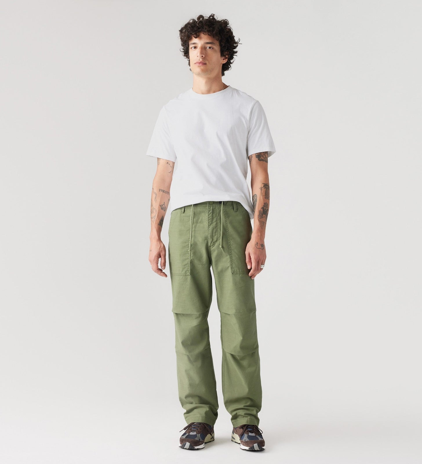 levi's® 寬鬆直筒軍褲| 男裝 A921000042932 Four Leaf Clover Non-Stretch Slub Twill – Levi's 香港