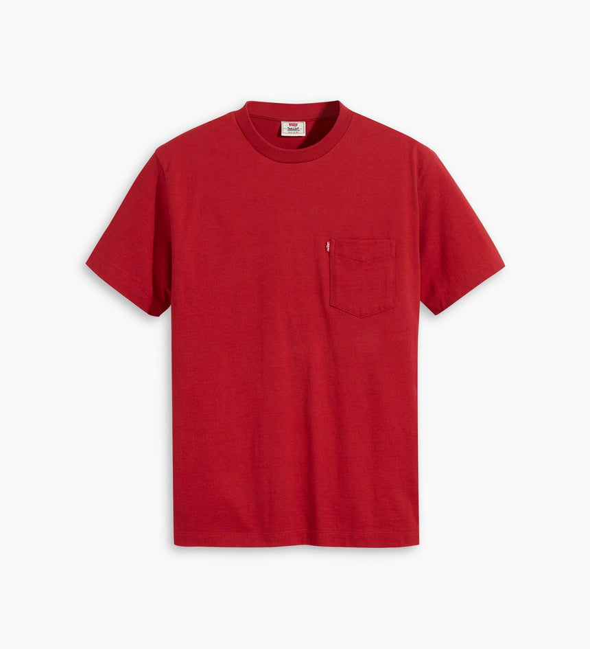 levi's® men's made in america boxy t-shirt 198580008XL- Red Dahlia – Levi's Hong Kong