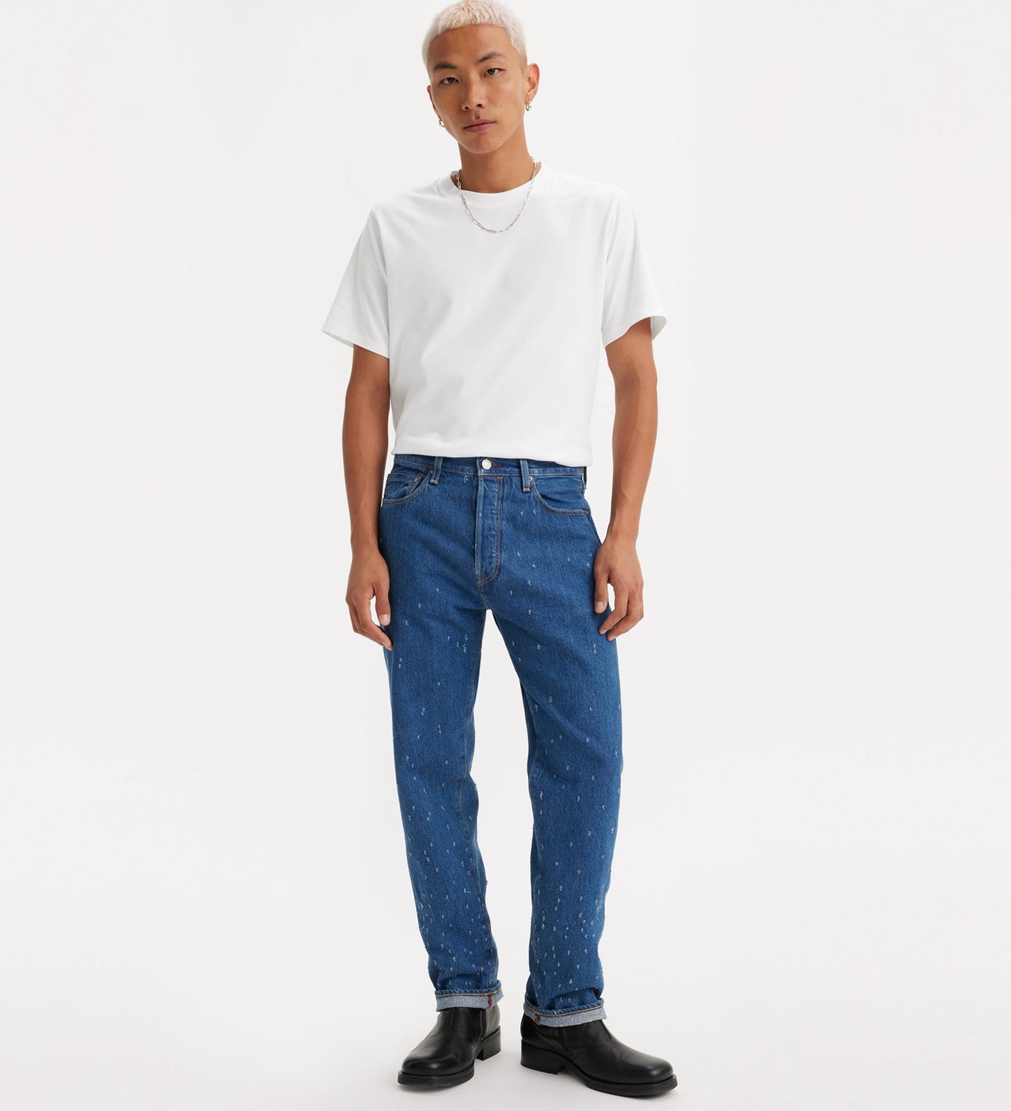 levi's® men's made in japan 1980's 501® jeans A587500062832 MIJ Shio - Med Indigo - Worn In – Levi's Hong Kong