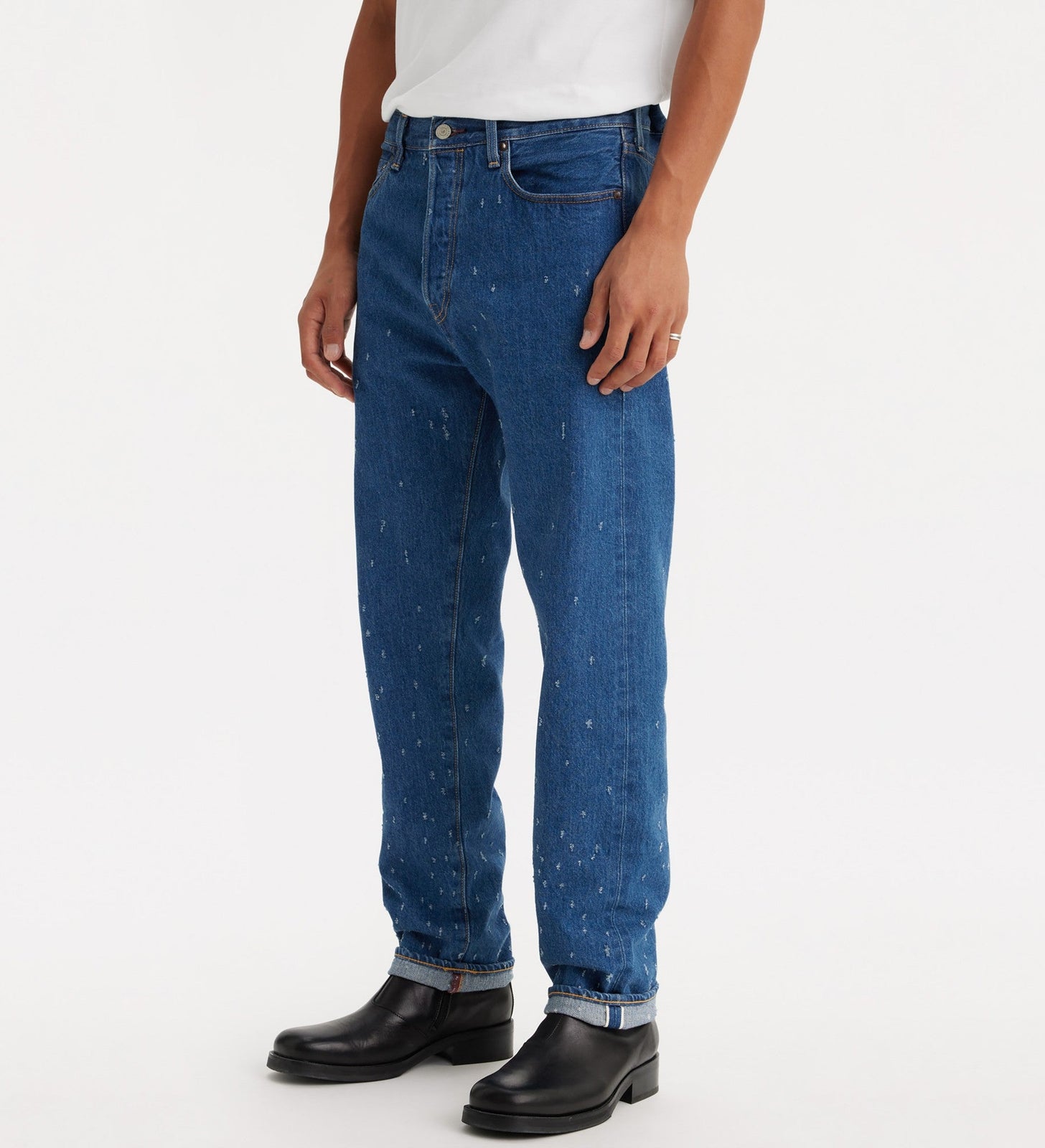 levi's® men's made in japan 1980's 501® jeans A587500062832 MIJ Shio - Med Indigo - Worn In – Levi's Hong Kong
