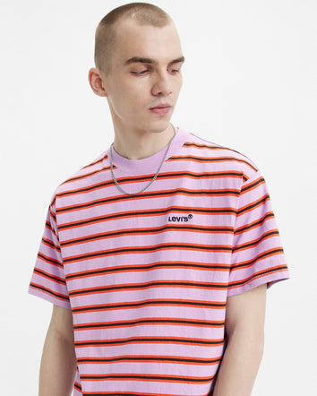levi's® men's red tab™ vintage t-shirt A06370067M- Finley Stripe Purple Rose - Multi-Color  – Levi's Hong Kong