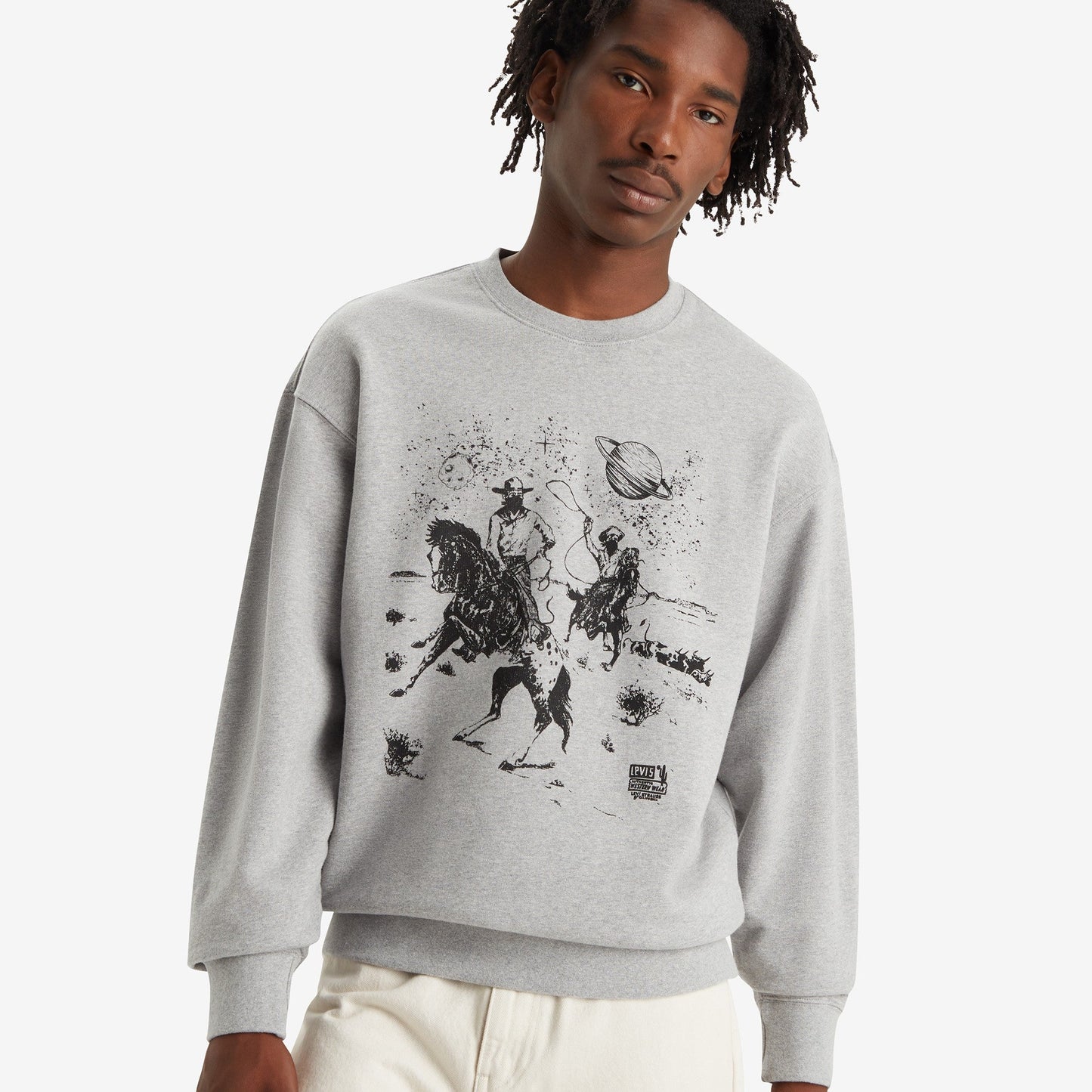 Levi's® Men's Relaxed Fit Graphic Crewneck Sweatshirt