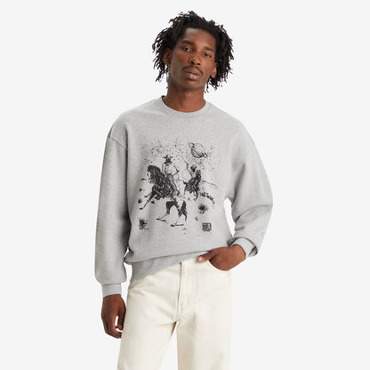 Levi's® Men's Relaxed Fit Graphic Crewneck Sweatshirt