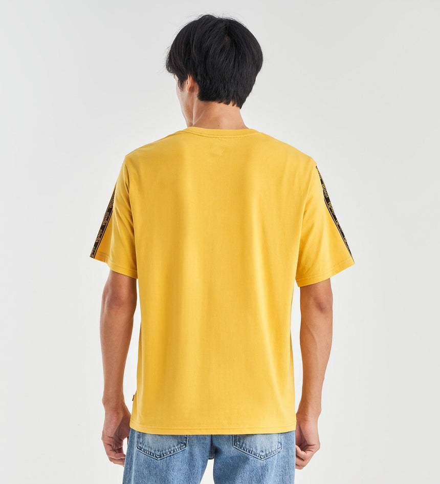 levi's® 男裝寬鬆印花圖案tee 161430797XS- Silvertab Sleeve Stripe Spicy Mustard – Levi's 香港