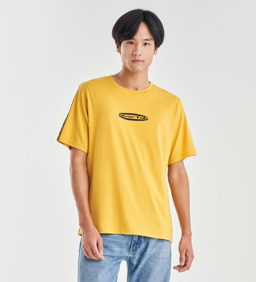 levi's® 男裝寬鬆印花圖案tee 161430797XS- Silvertab Sleeve Stripe Spicy Mustard – Levi's 香港
