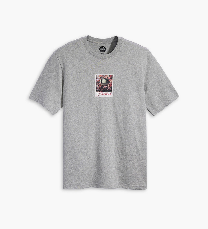 levi's® 寬鬆剪裁短袖圖案t恤 | 男裝 161431338S- Polaroid Relaxed Tee Midtone Heather Grey - Grey – Levi's 香港