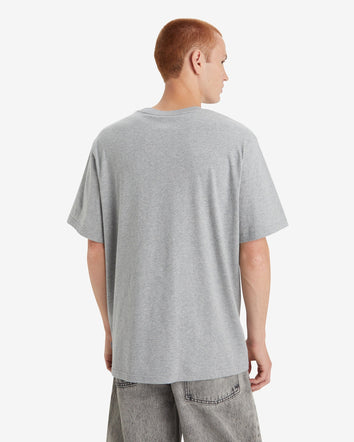 levi's® 寬鬆剪裁短袖圖案t恤 | 男裝 161431338S- Polaroid Relaxed Tee Midtone Heather Grey - Grey  – Levi's 香港