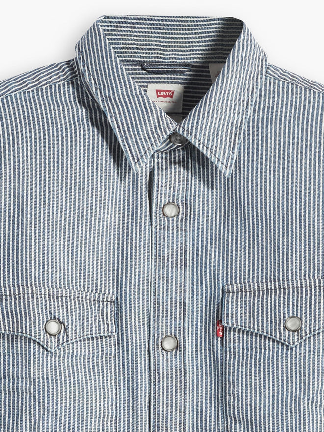 levi's® 寬鬆版型西部襯衫 | 男裝 A19190030XS- Grand Dark Railroad Stripe  – Levi's 香港