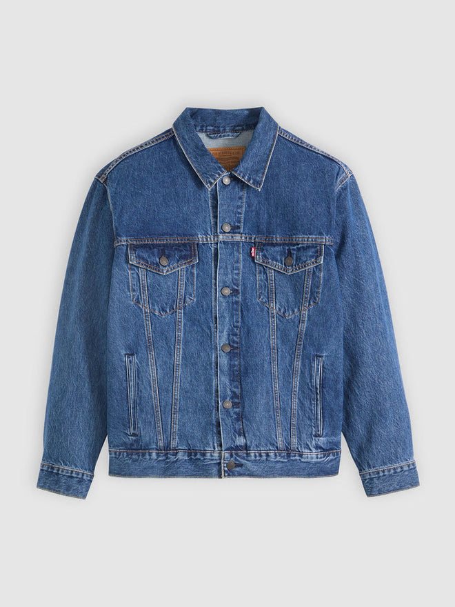levi's® 寬鬆版型 type iii 牛仔外套 | 男裝 A57820104S- Dark Indigo  – Levi's 香港