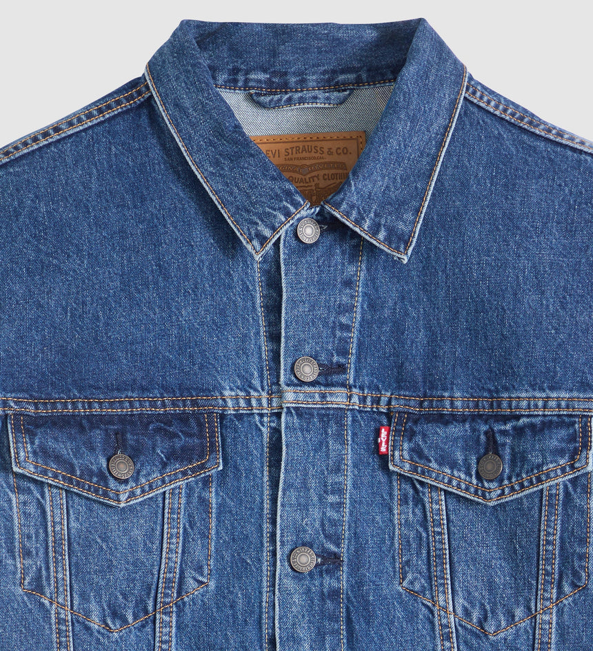 levi's® 寬鬆版型 type iii 牛仔外套 | 男裝 A57820104S- Dark Indigo – Levi's 香港