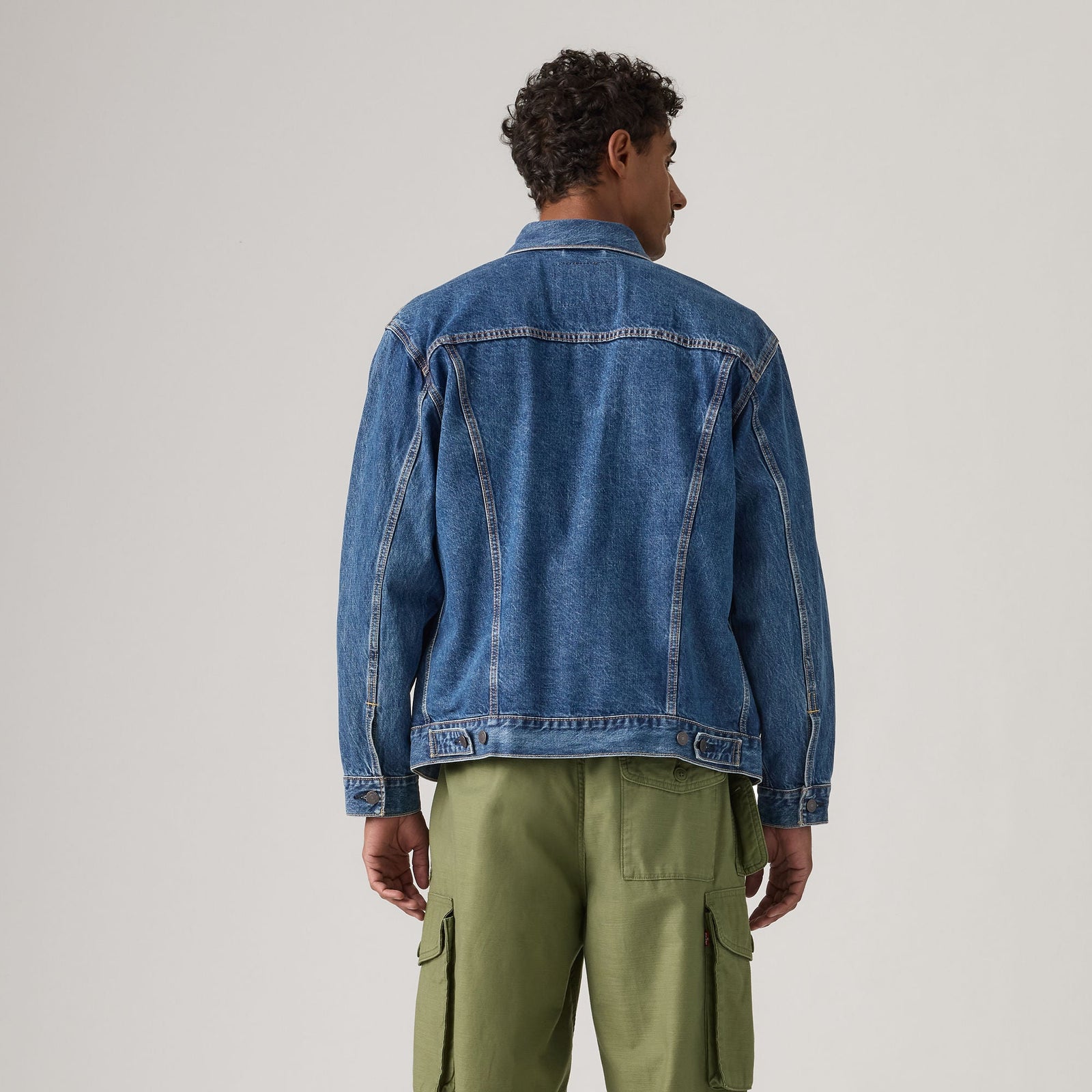 levi's® 寬鬆版型 type iii 牛仔外套 | 男裝 A57820104S- Dark Indigo – Levi's 香港
