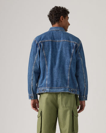 levi's® 寬鬆版型 type iii 牛仔外套 | 男裝 A57820104XS- Dark Indigo  – Levi's 香港