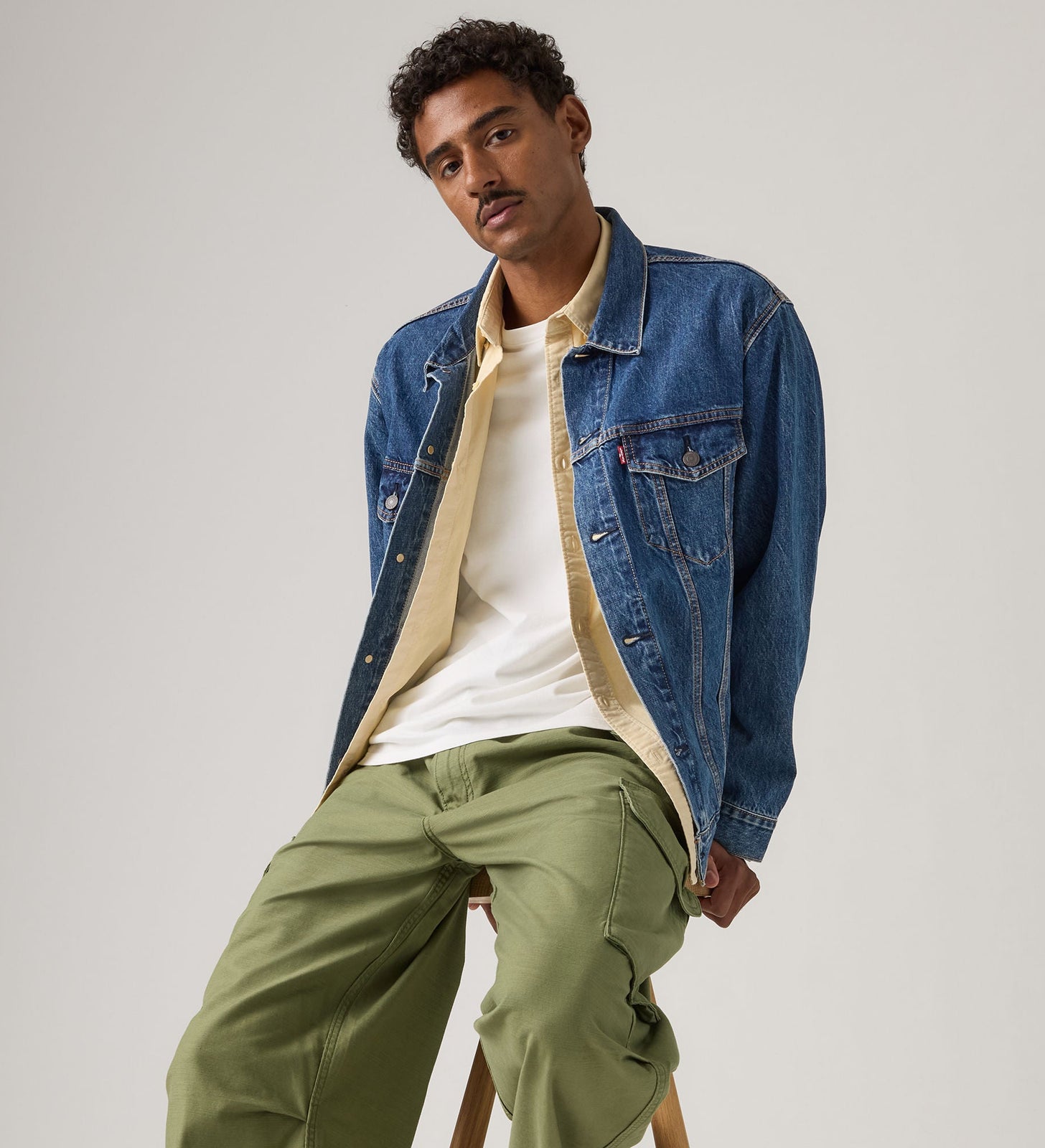 levi's® 寬鬆版型 type iii 牛仔外套 | 男裝 A57820104S- Dark Indigo – Levi's 香港