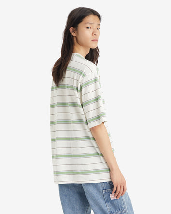 levi's® men's short-sleeve workwear t-shirt A58500008XS- Stanlee Stripe Egret  – Levi's Hong Kong