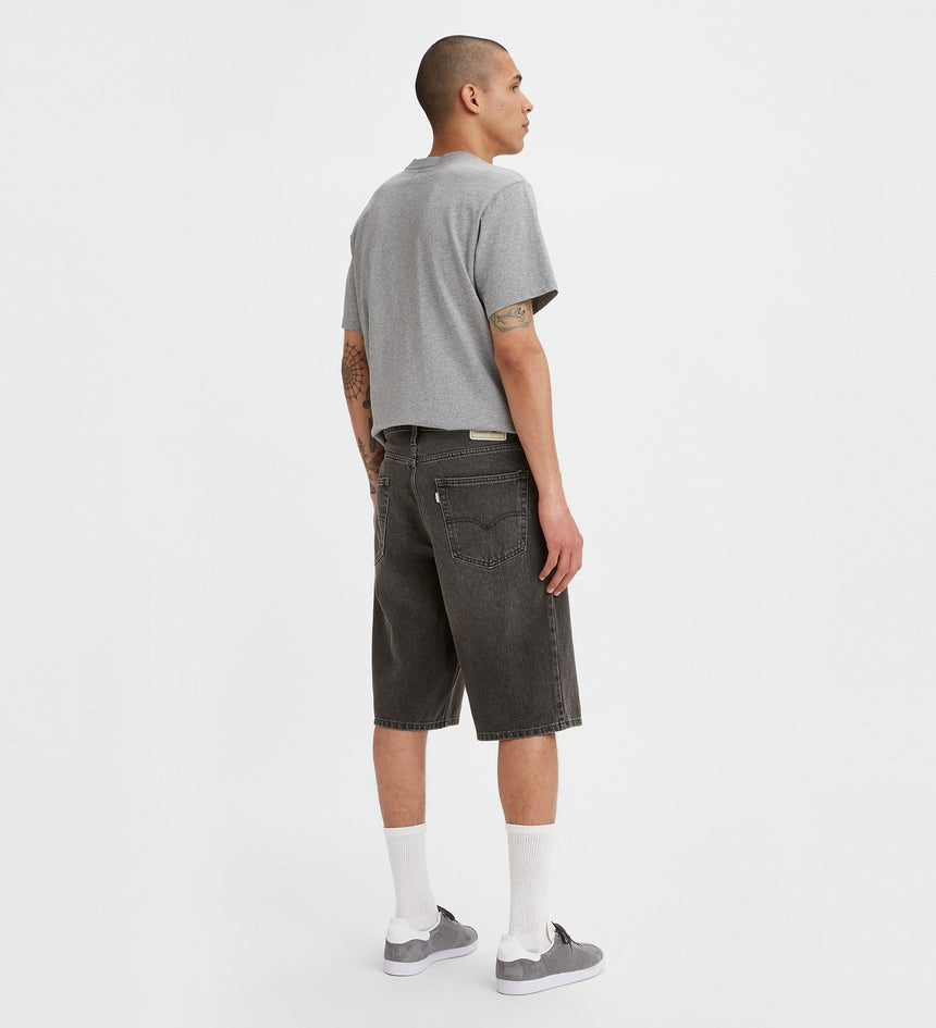 levi's® men's silvertab™ 寬鬆牛仔短褲 A366700022812 Black Worn In – Levi's 香港