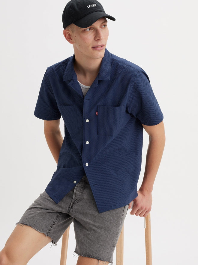 levi's® 標準 camp 襯衫 | 男裝 A84570001XS- Naval Academy  – Levi's 香港