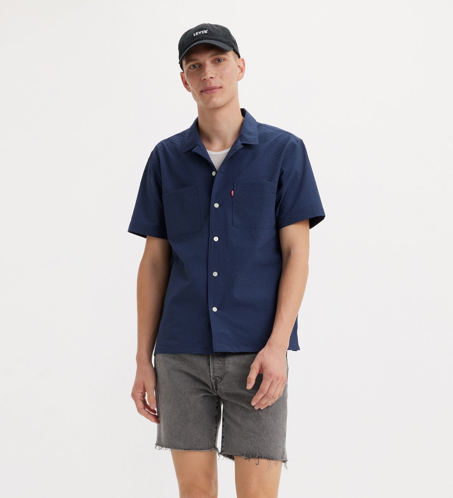 levi's® 標準 camp 襯衫 | 男裝 A84570001XS- Naval Academy – Levi's 香港