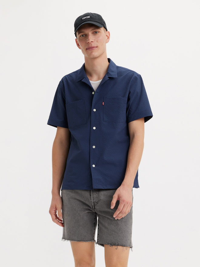 levi's® 標準 camp 襯衫 | 男裝 A84570001XS- Naval Academy  – Levi's 香港
