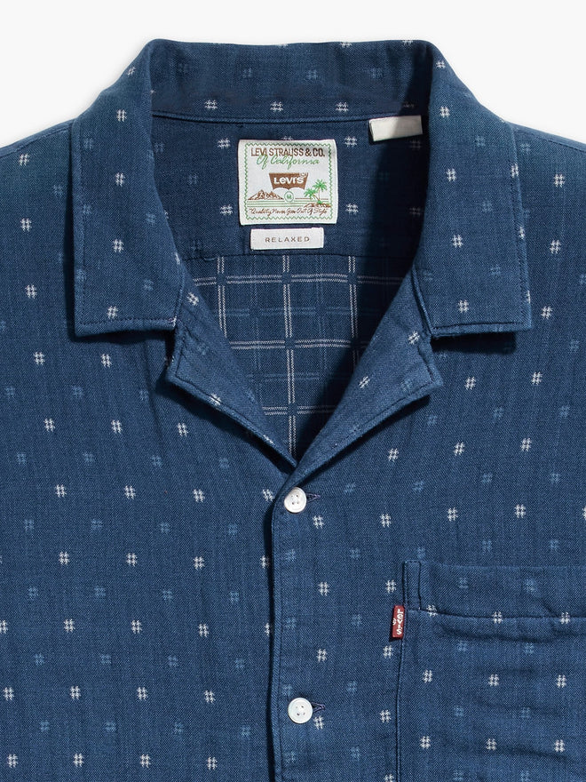 levi's® sunset 襯衫 | 男裝 726250085XS- Grid Indigo Double Cloth  – Levi's 香港