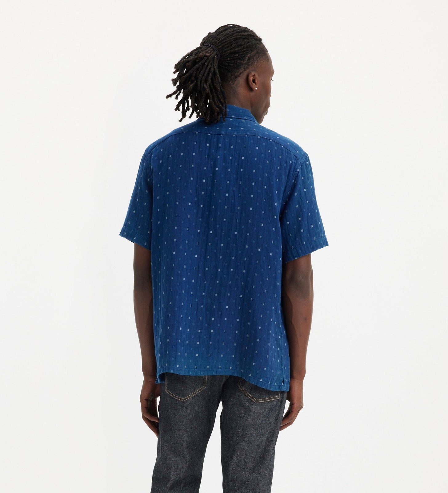 levi's® sunset 襯衫 | 男裝 726250085XS- Grid Indigo Double Cloth – Levi's 香港