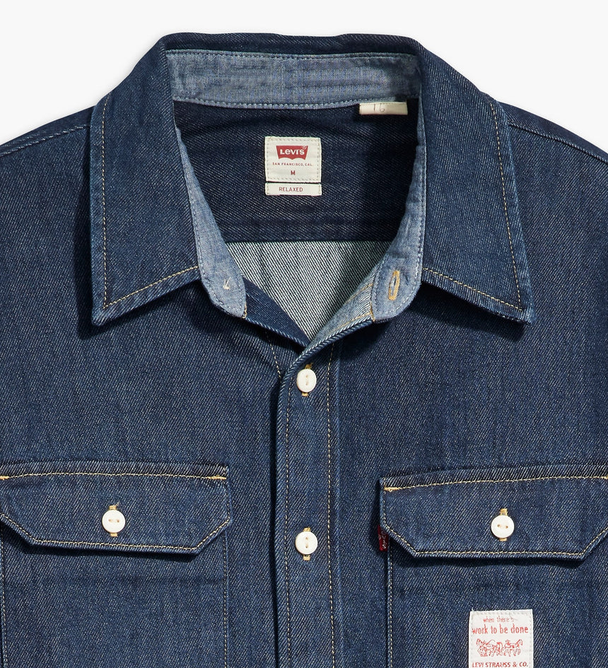 levi's® workwear 經典工裝襯衫 | 男裝 A57720007M- Rockledge Rinse – Levi's 香港
