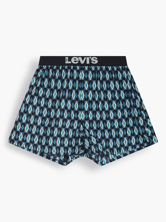 levi's® men's woven emmet yarn dye plaid boxers 876200072S- Green Blue Slate - Blue  – Levi's Hong Kong