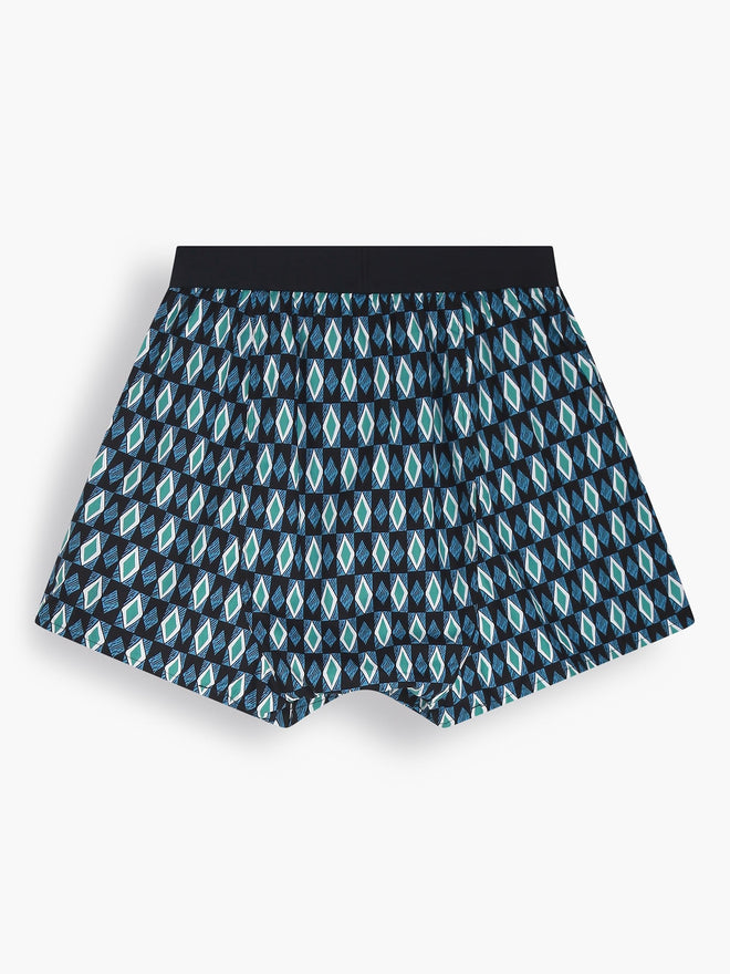 levi's® men's woven emmet yarn dye plaid boxers 876200072S- Green Blue Slate - Blue  – Levi's Hong Kong
