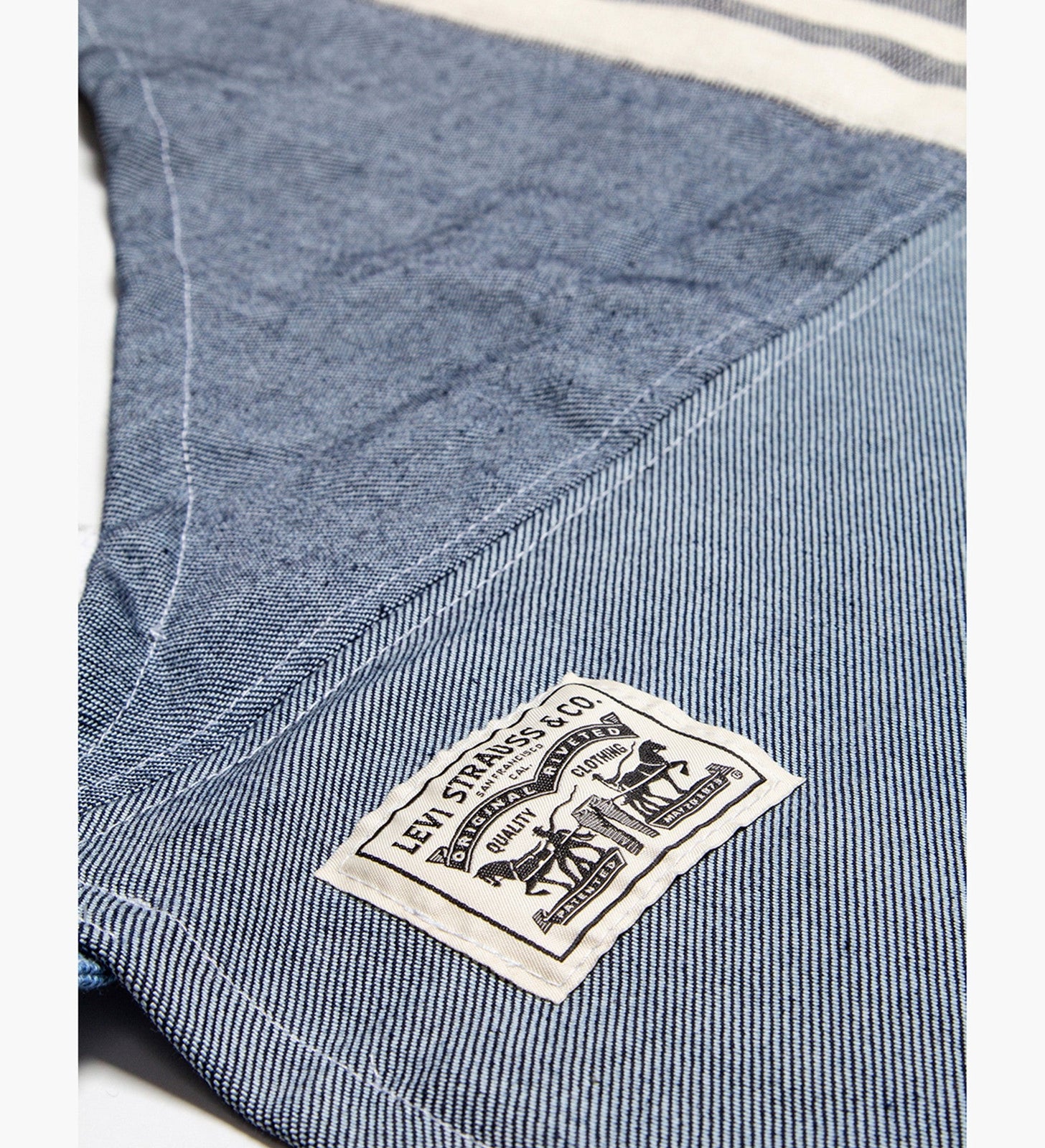 levi's® mercado global 圍裙 D75160003OS- Denim - Blue – Levi's 香港