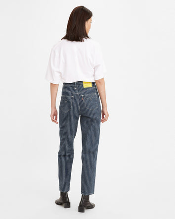 levi's® red™high loose taper 高腰錐形牛仔闊褲 | 女裝 A016200062427 Change Stripes  – Levi's 香港