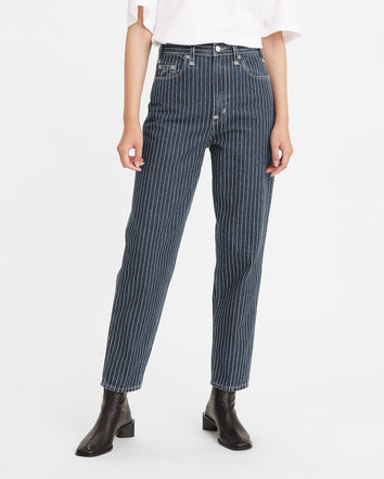 levi's® red™high loose taper 高腰錐形牛仔闊褲 | 女裝 A016200062427 Change Stripes  – Levi's 香港