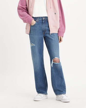 levi's® silvertab™ women's '94 baggy jeans A351800202429 Oakland Nights - Blue  – Levi's Hong Kong