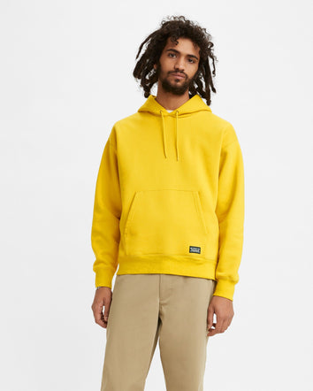 levi's® skate men's hooded sweatshirt A10080001S- Sulphur  – Levi's Hong Kong