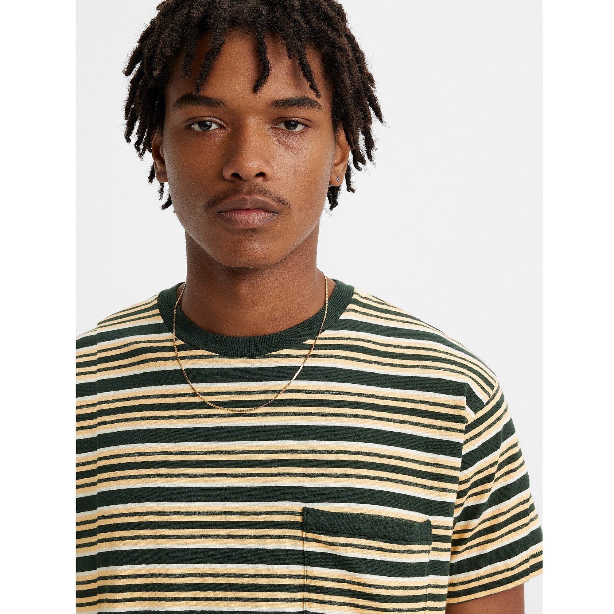 Levi s Vintage Clothing Men s 1940s Split Hem T Shirt Dolores Stripe Levi s HK Levi s Hong Kong