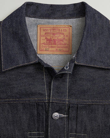 levi's® vintage clothing men's 1953 type ii jacket 705070066M- Indigo Rigid  – Levi's Hong Kong