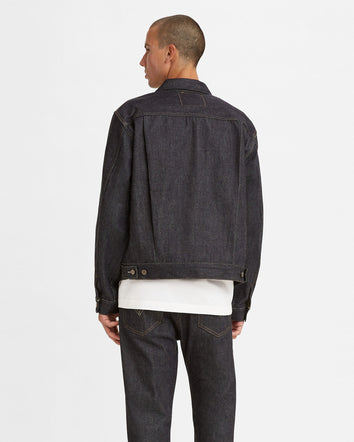 levi's® vintage clothing men's 1953 type ii jacket 705070066M- Indigo Rigid  – Levi's Hong Kong