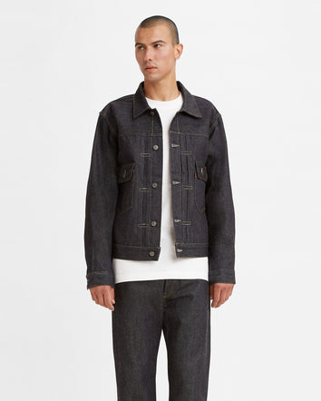 levi's® vintage clothing men's 1953 type ii jacket 705070066M- Indigo Rigid  – Levi's Hong Kong